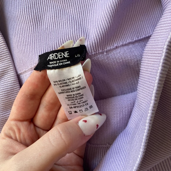 🌸 Ardene 🌸 pastel purple ribbed leggings - Picture 7 of 10